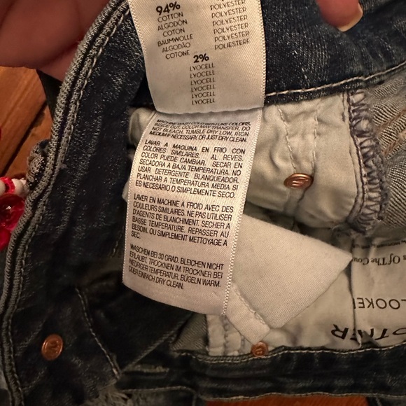 Mother Jeans The Looker, Songs of the Cowboy Sz 27 Skinny Distressed - Picture 5 of 12